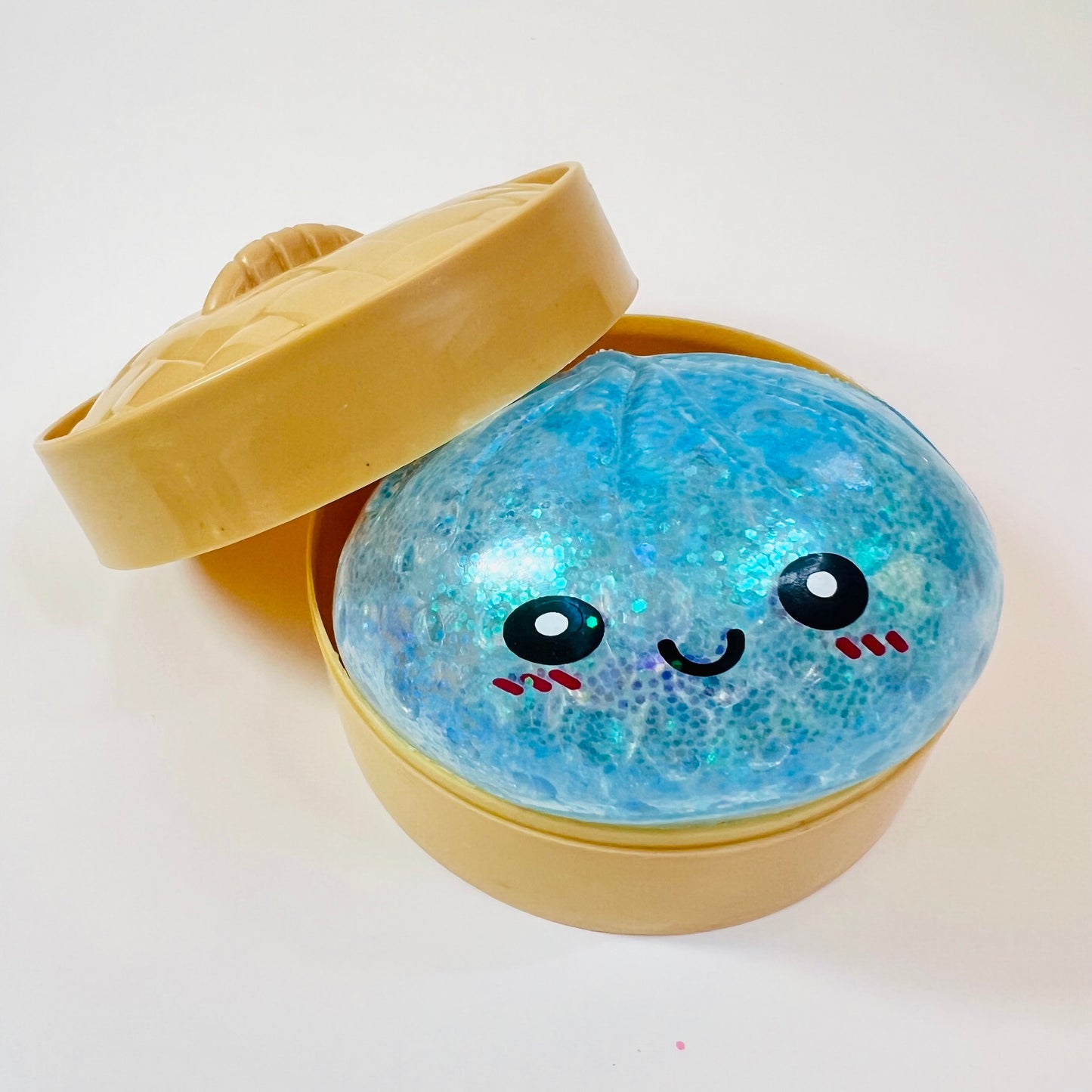 83008 Dumpling Smiley Glitter Water Bead Squishy-12