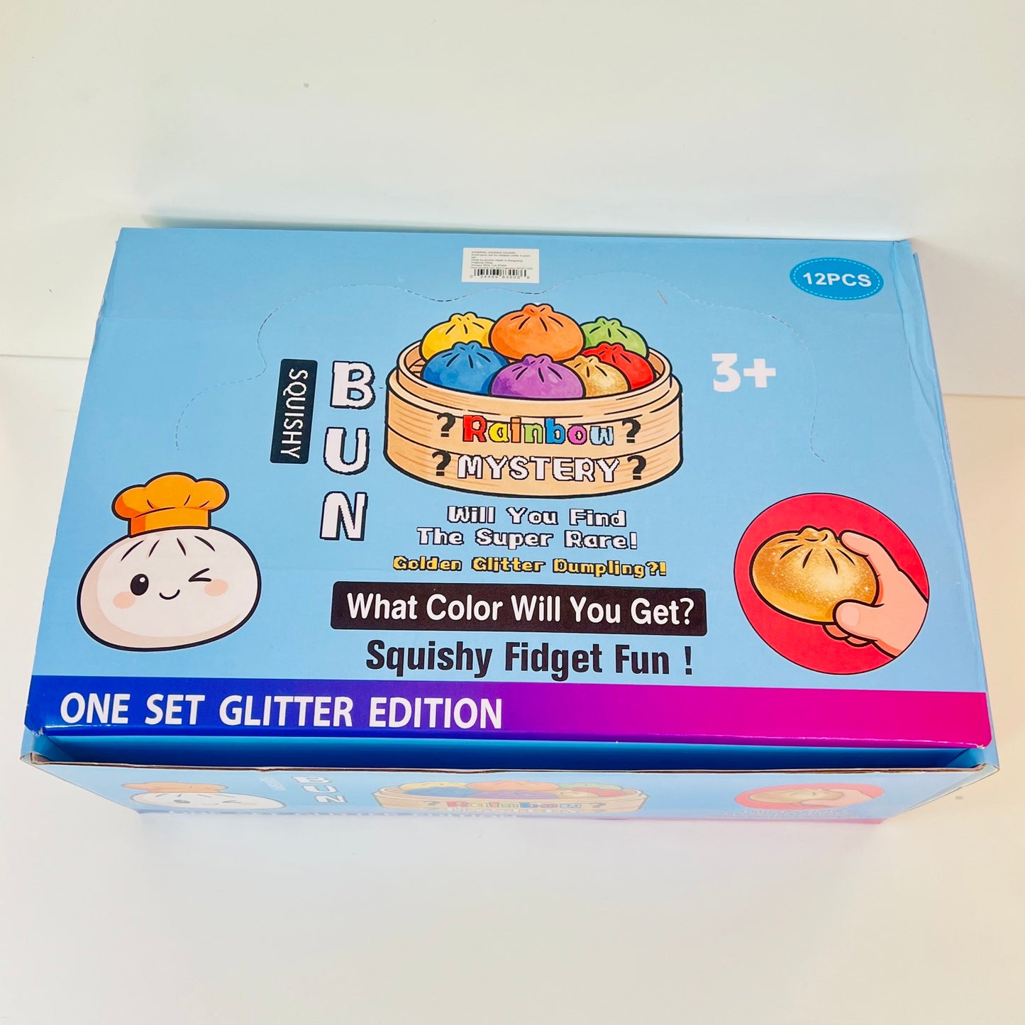 83008 Dumpling Smiley Glitter Water Bead Squishy-12