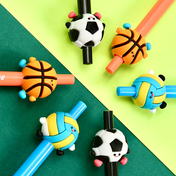 22721 Sports Ball Game Retractable Gel Pen-36