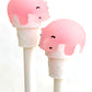 224022 ICE CREAM ANIMALS GEL PEN-36 (2 Colors Only)