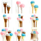 224022 ICE CREAM ANIMALS GEL PEN-36 (2 Colors Only)