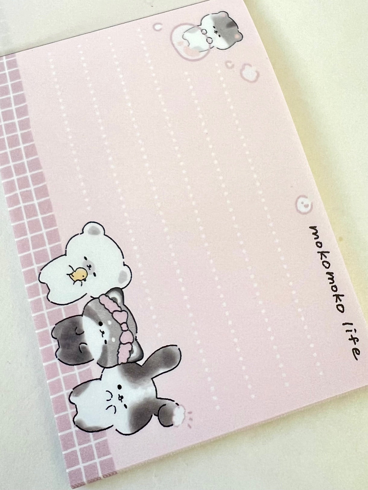 113991 Moko Moko Life Animal Bath Mini Notepad-10