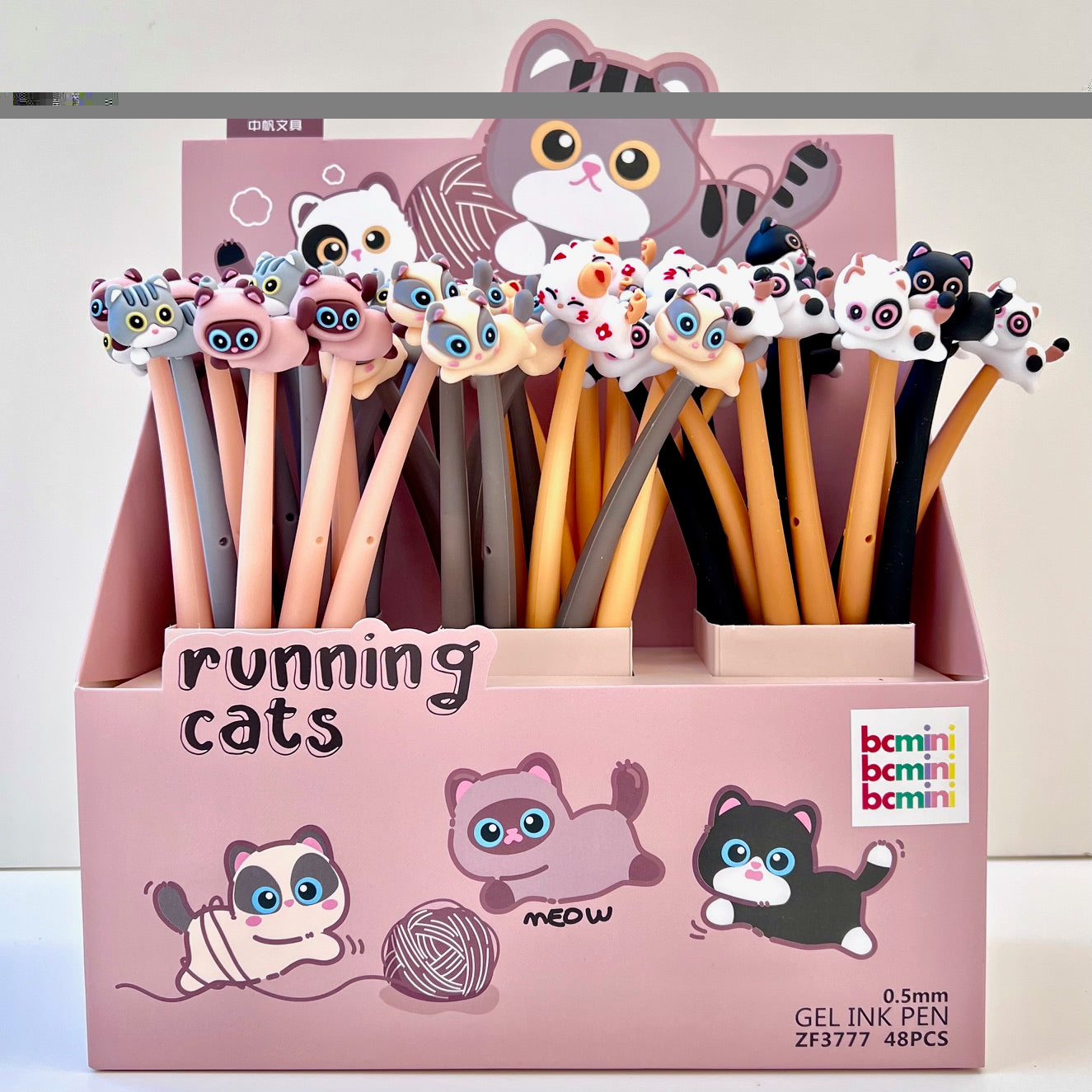 22622 RUNING CAT GEL PEN-48