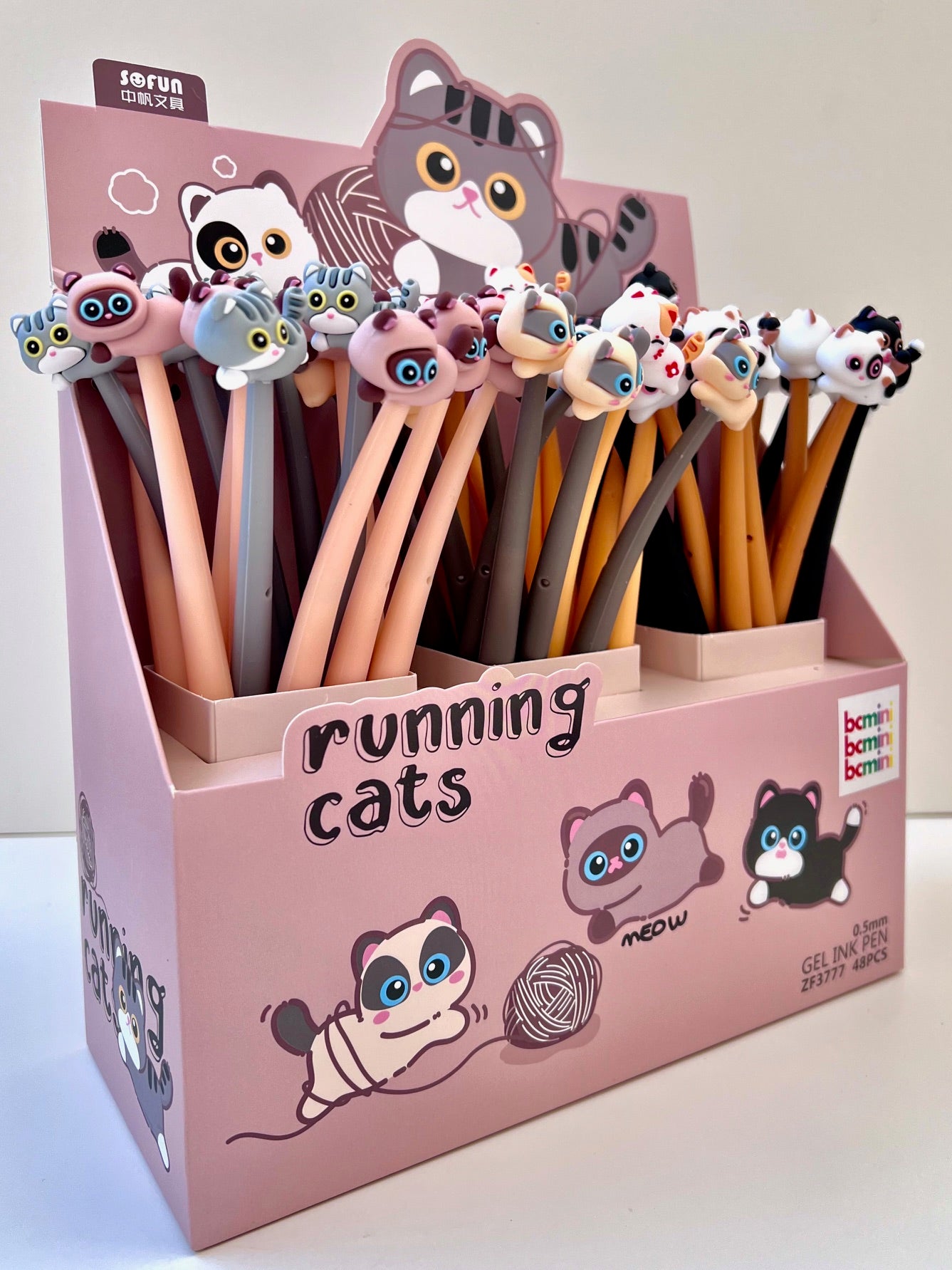 22622 RUNING CAT GEL PEN-48