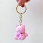 12165 FLOWER ANIMAL KEY CHARM-12