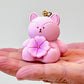 12165 FLOWER ANIMAL KEY CHARM-12