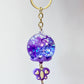 12150 COLORFUL ORB ASSORTED FLOATY KEY CHARM-12