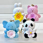 12165 FLOWER ANIMAL KEY CHARM-12