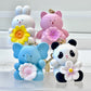 12165 FLOWER ANIMAL KEY CHARM-12