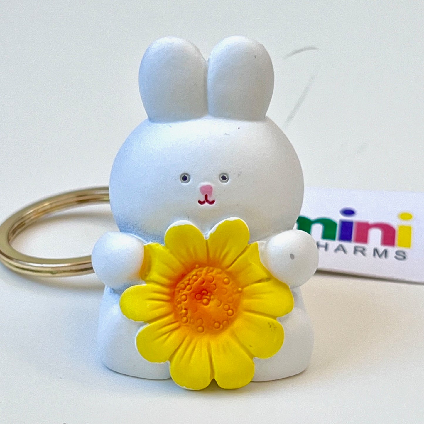 12165 FLOWER ANIMAL KEY CHARM-12