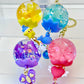 12150 COLORFUL ORB ASSORTED FLOATY KEY CHARM-12