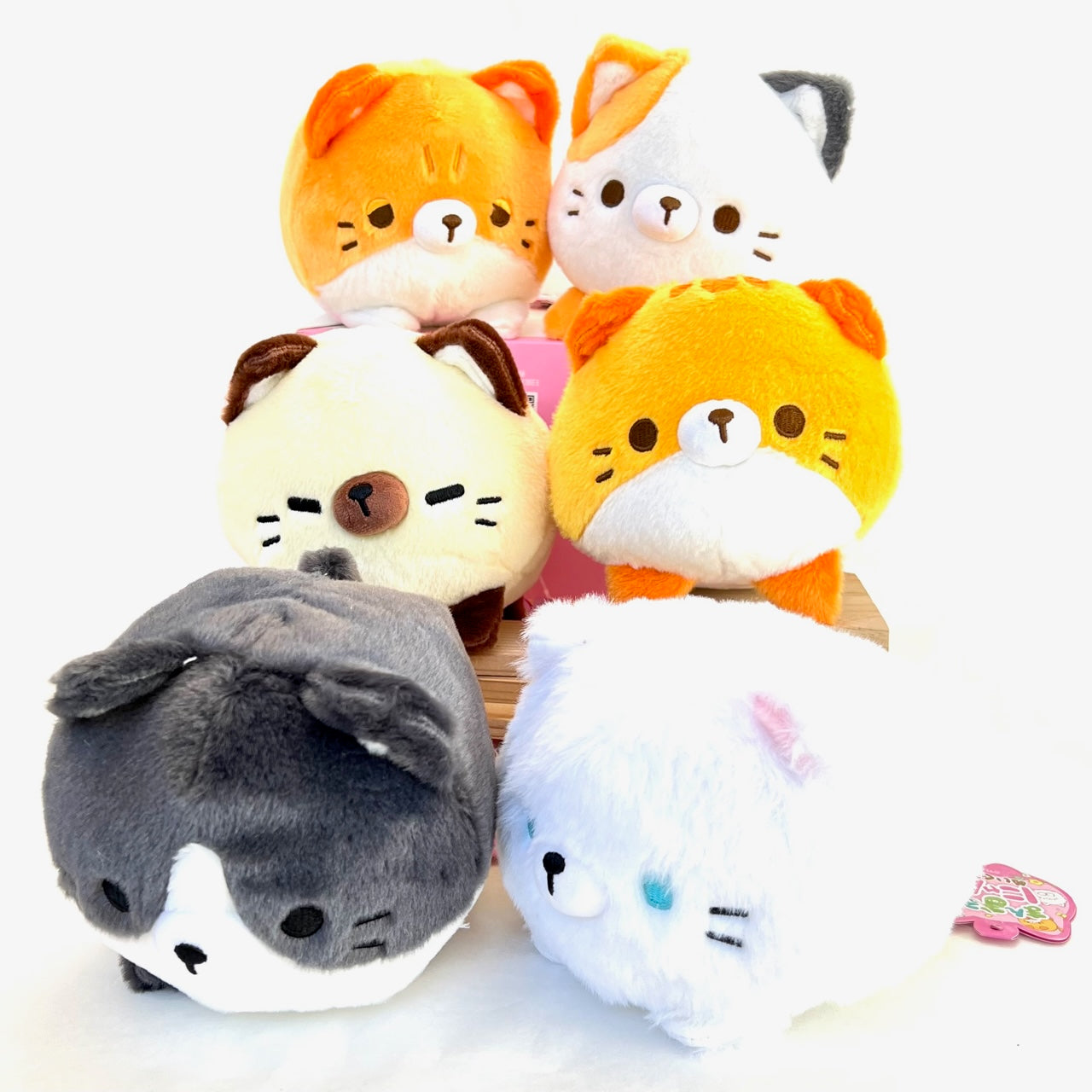 Round cheap cat plush