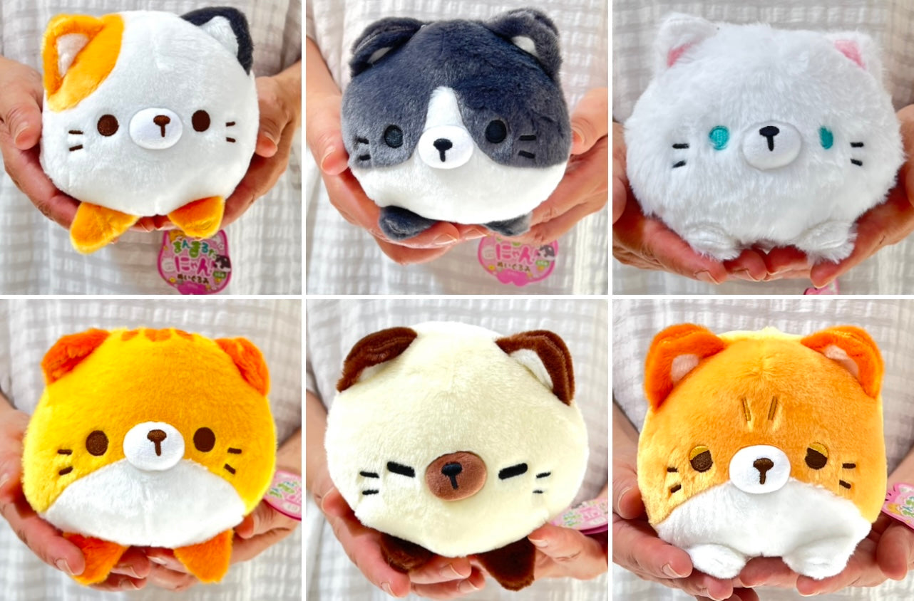 63470 ROUND CAT PLUSH-8