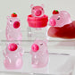 70714 CAPYBARA PINK MINIATURE FIGURINES-50