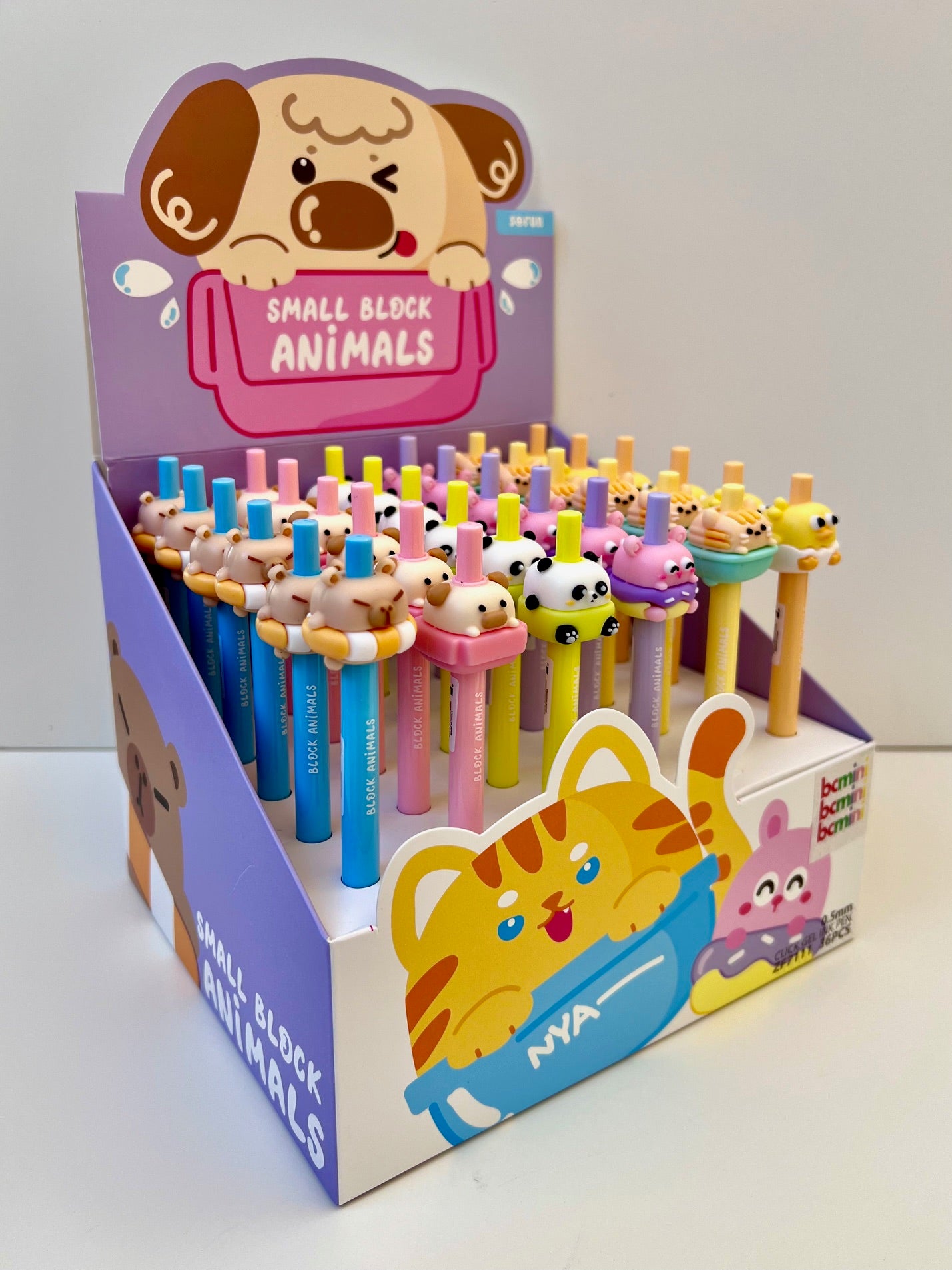 22652 ADORABLE ANIMALS RETRACTABLE GEL PEN-36