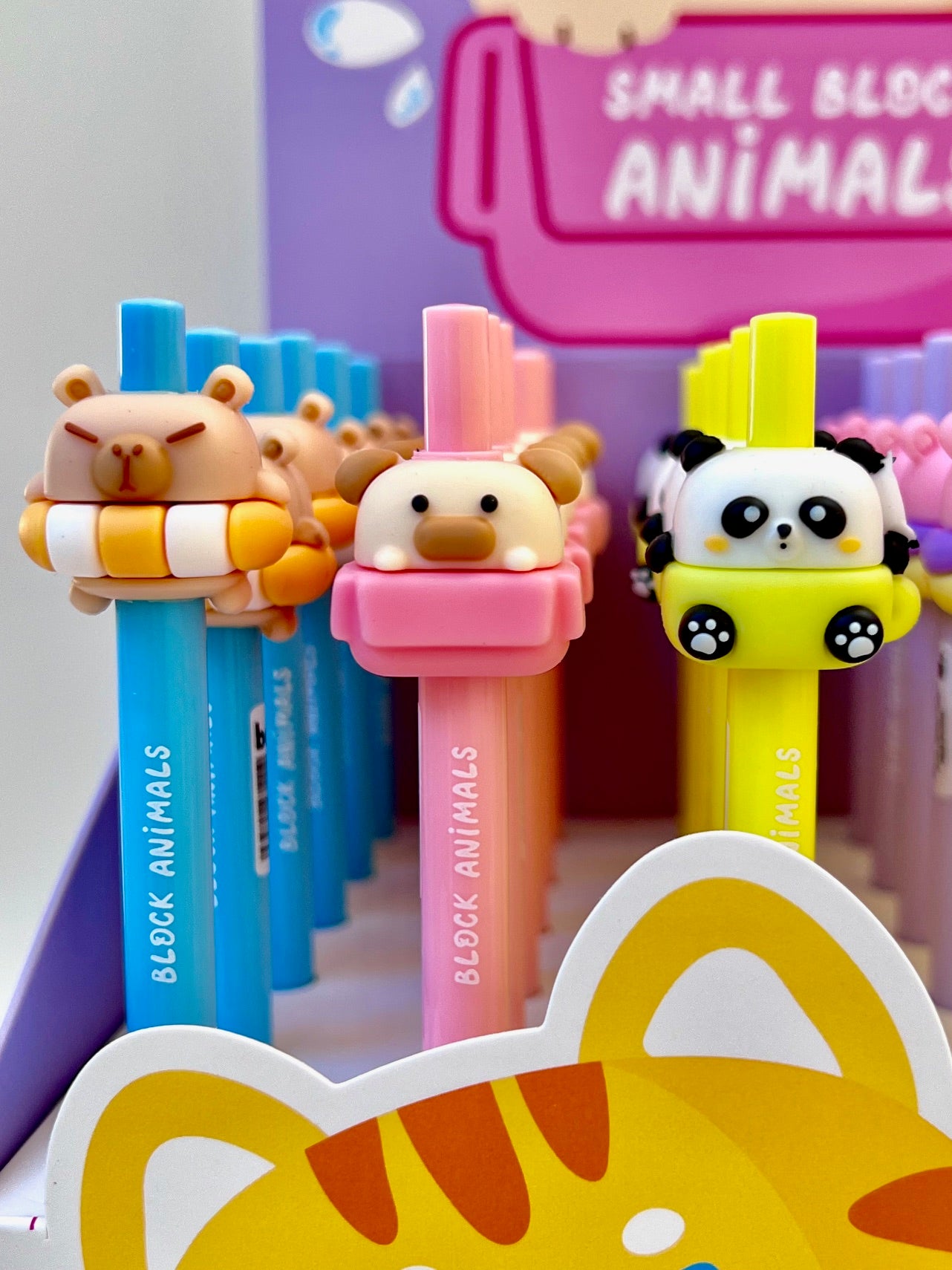 22652 ADORABLE ANIMALS RETRACTABLE GEL PEN-36