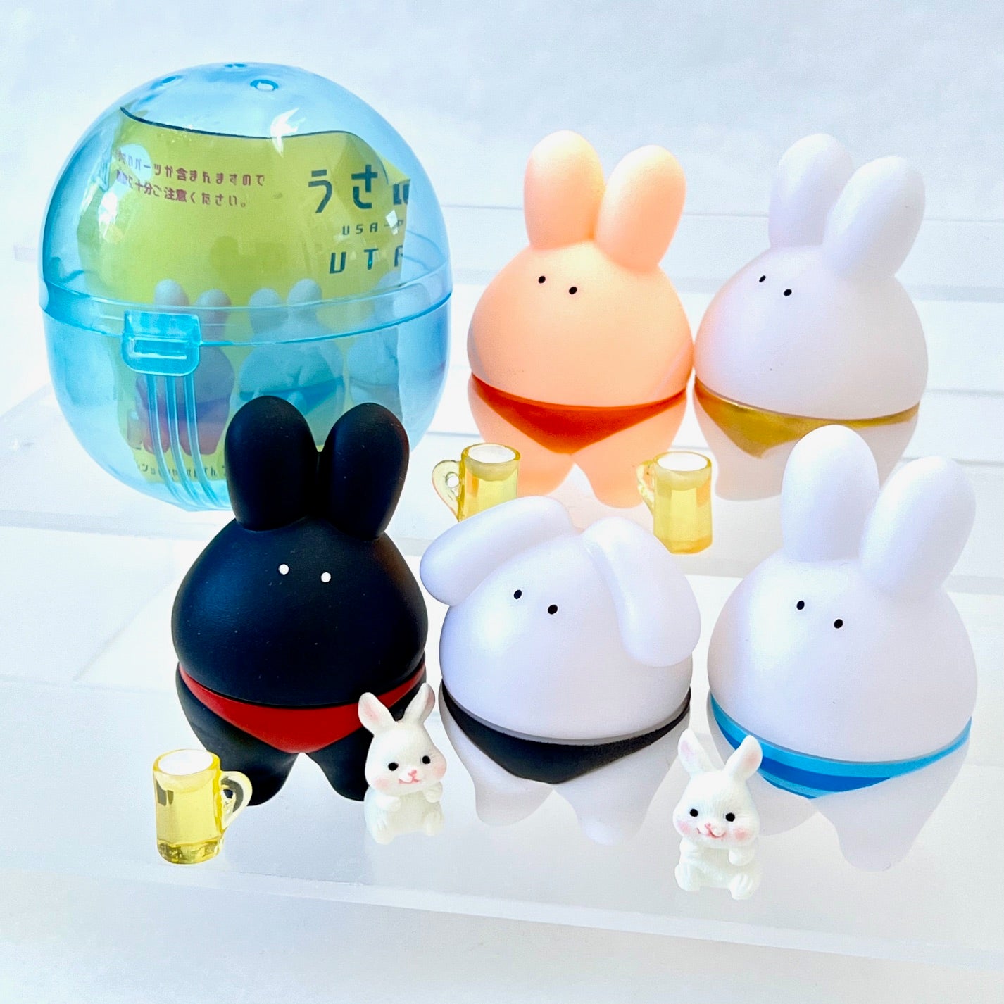 70290 Sumo Rabbit Figurine Capsule-5 – BCmini