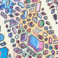 11071 3D Diorama Stickers-12