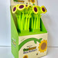 22613 SUNFLOWER FLOWER WIGGLE GEL PEN-24