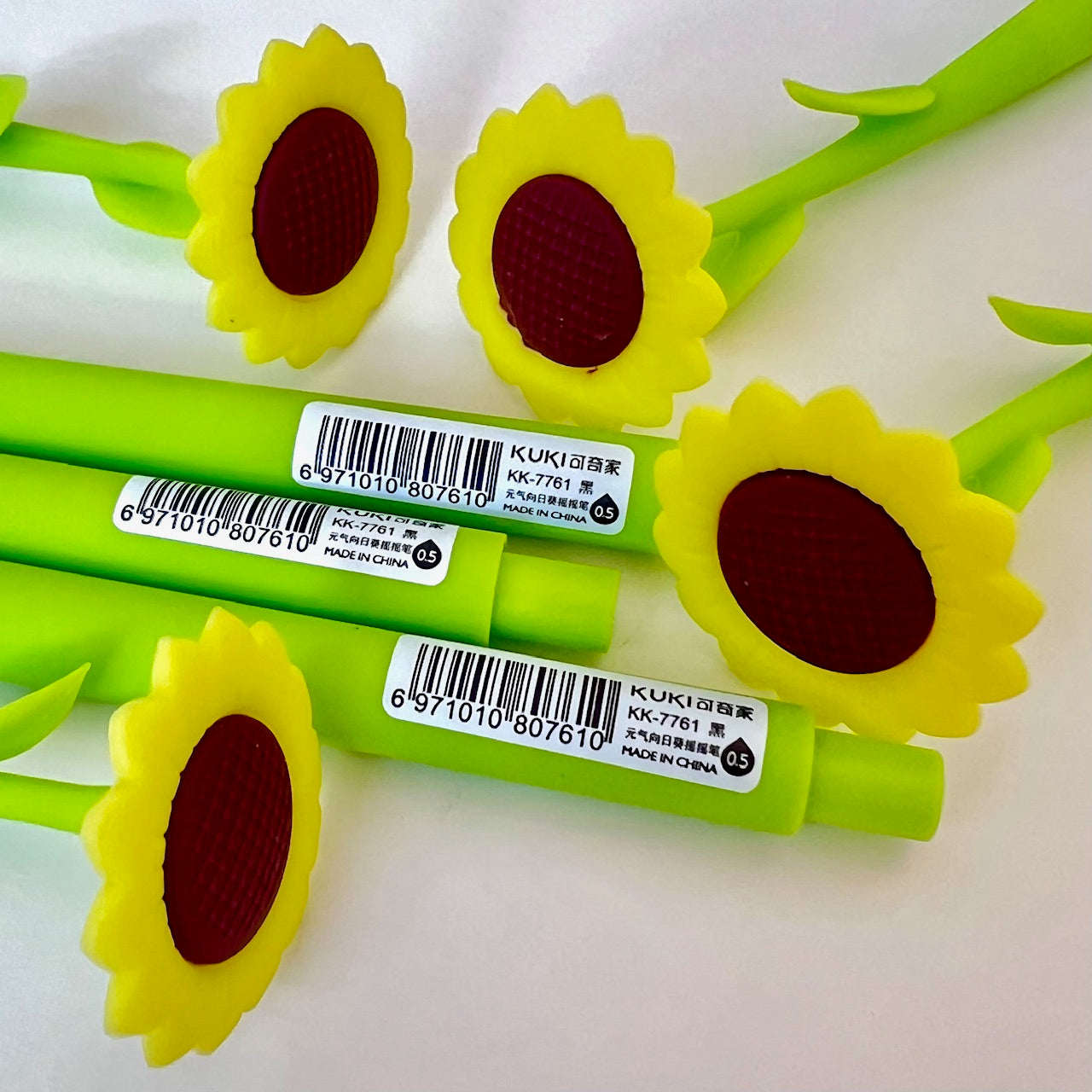 22613 SUNFLOWER FLOWER WIGGLE GEL PEN-24