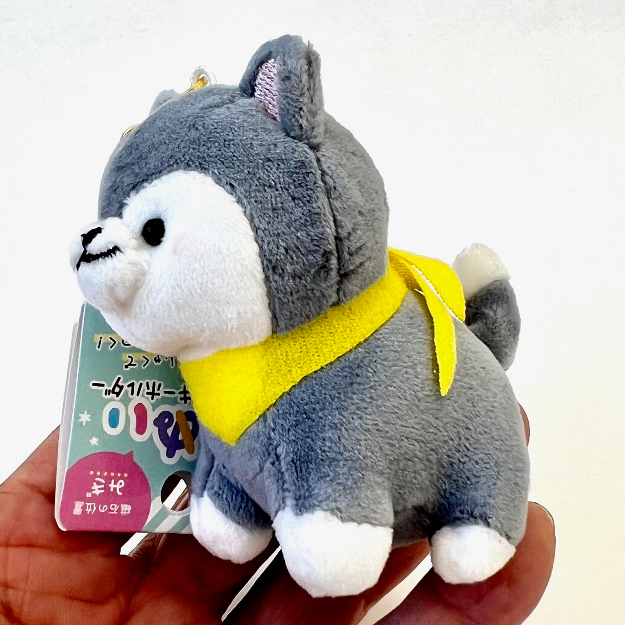 63335 CRUX BLACK DOG PLUSH CHARM-3