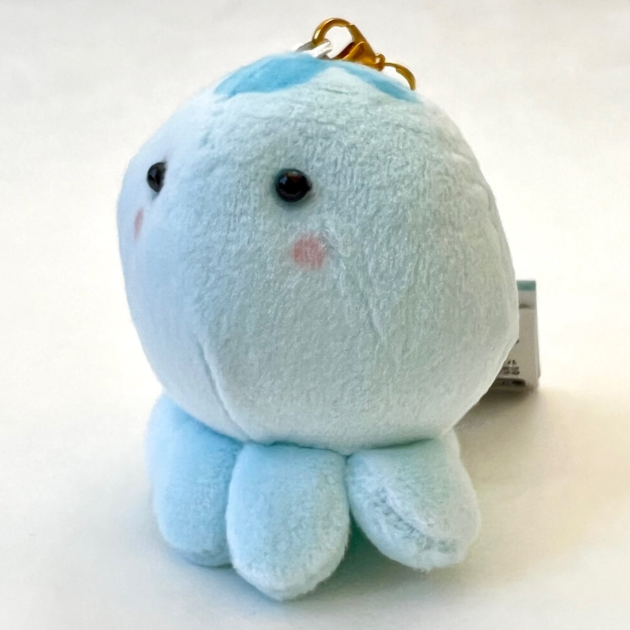 63344 CRUX BLUE OCTOPUS PLUSH CHARM-3