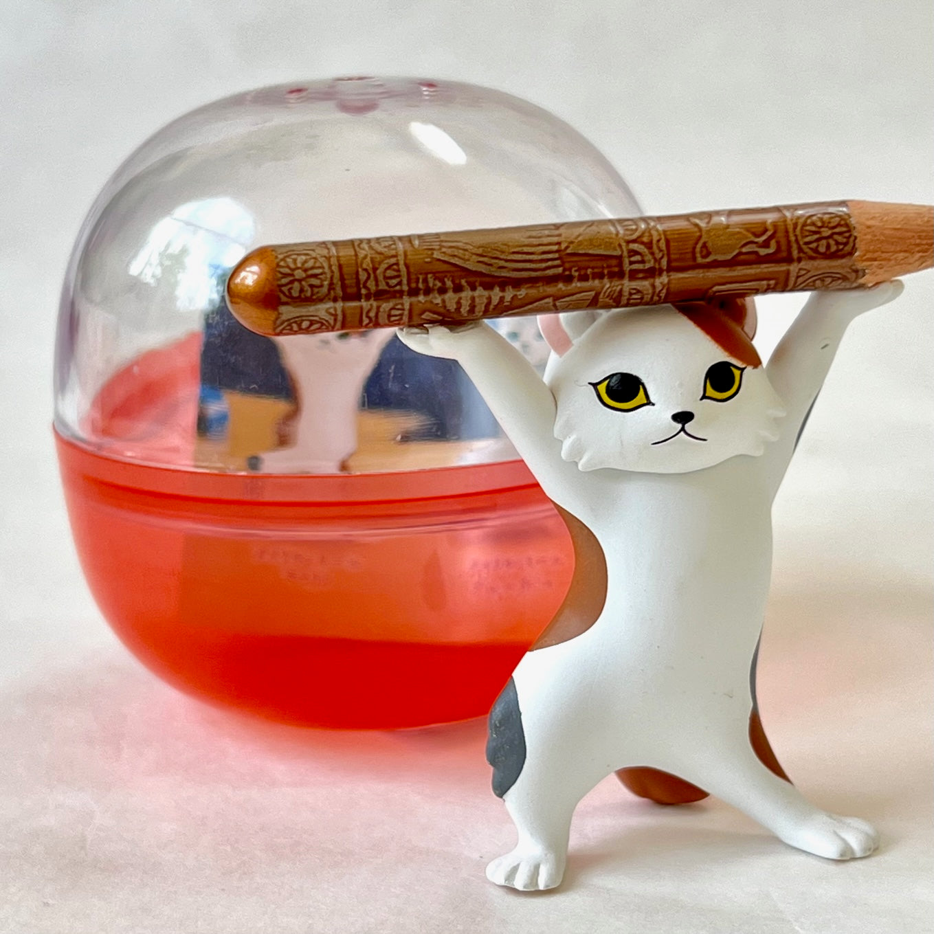 70235 Cat Pen Holder Figurine Capsule-6 – BCmini