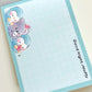 211703 Kamio Bear Penguin Good Night Mini Notepad-10