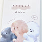 217419 Poodle Puppy Hug Mini Notepad-10