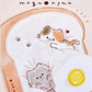 X 217434 Cat Toast Mini Notepad-DISCONTINUED