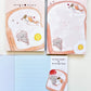 X 217434 Cat Toast Mini Notepad-DISCONTINUED