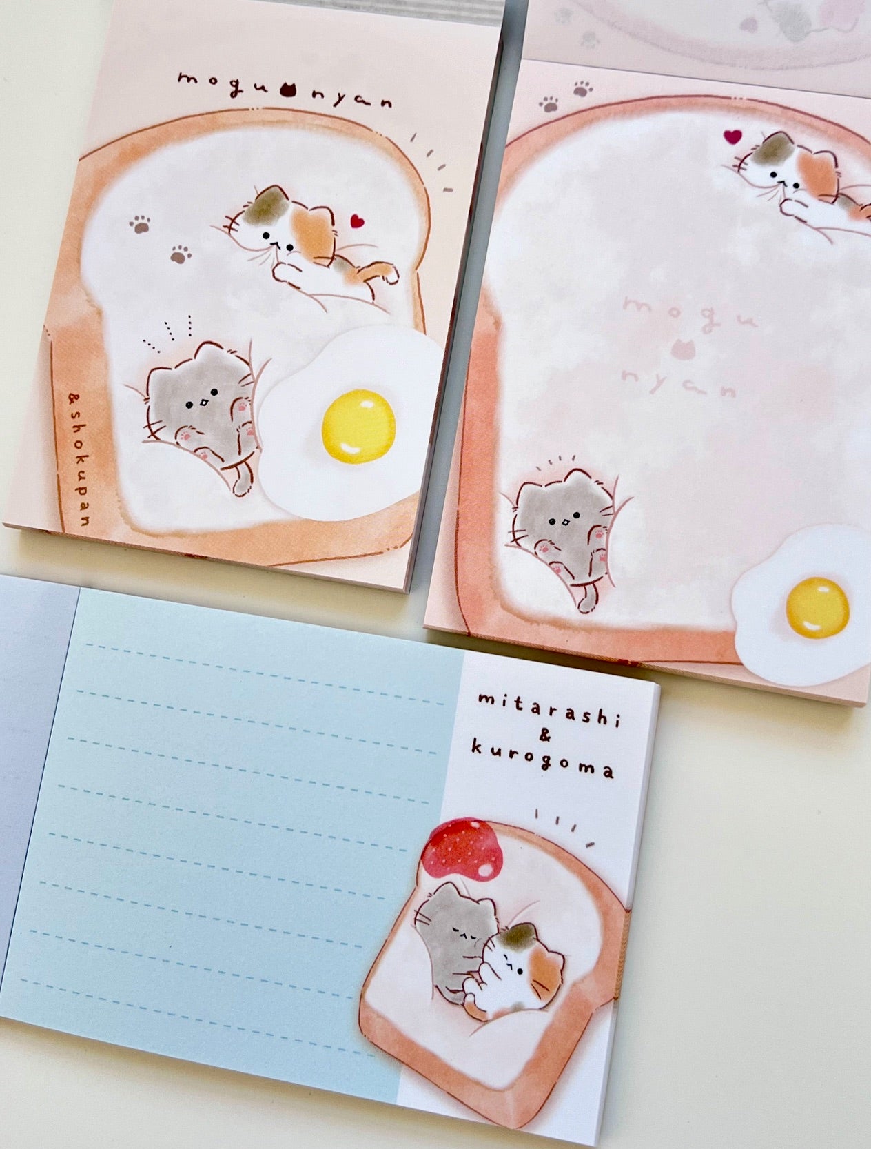 X 217434 Cat Toast Mini Notepad-DISCONTINUED