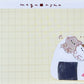 217435 Riceball Cat Mini Notepad-10