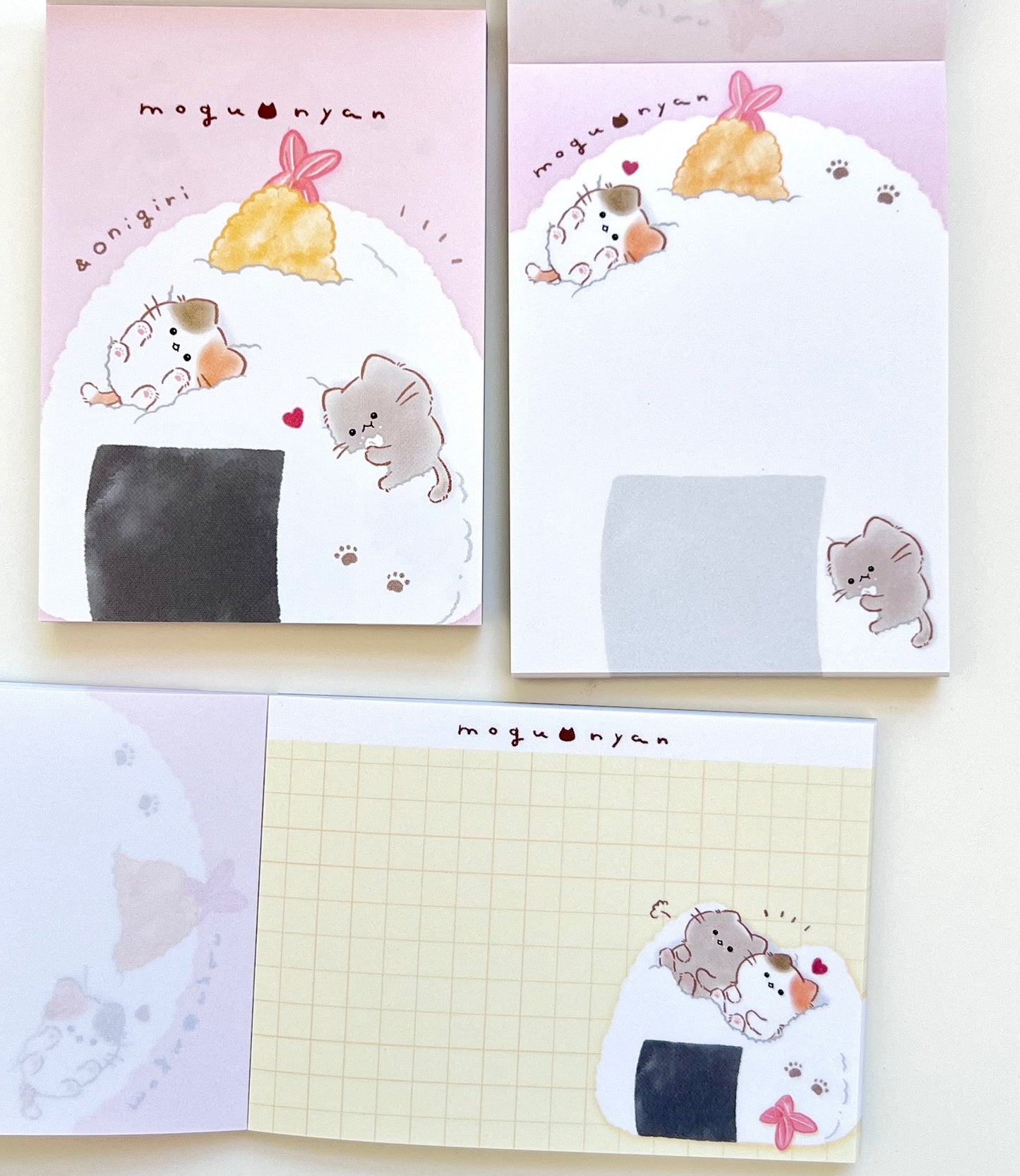 217435 Riceball Cat Mini Notepad-10