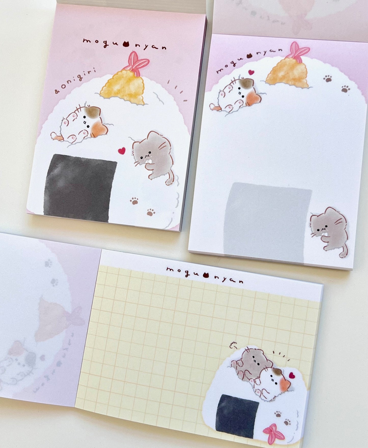 217435 Riceball Cat Mini Notepad-10