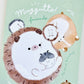 80080 Q-Lia Hedgehog and Hamster Mugyutto Mini Notepad-10