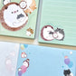 80080 Q-Lia Hedgehog and Hamster Mugyutto Mini Notepad-10