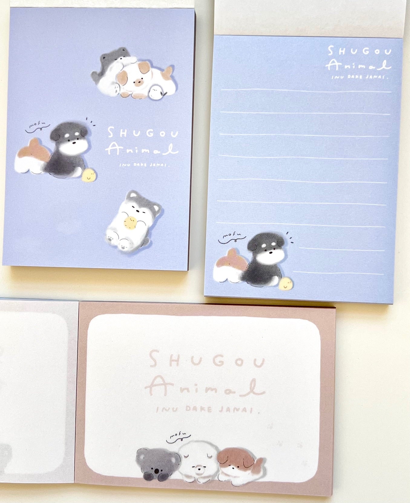 70182 Q-Lia Shugou Puppy Dogs Mini Notepad-10