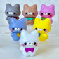 70300 Standing Cats Figurines Capsule-6