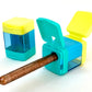 333352 IWAKO Cube Pencil Sharpener Green/Yellow-5