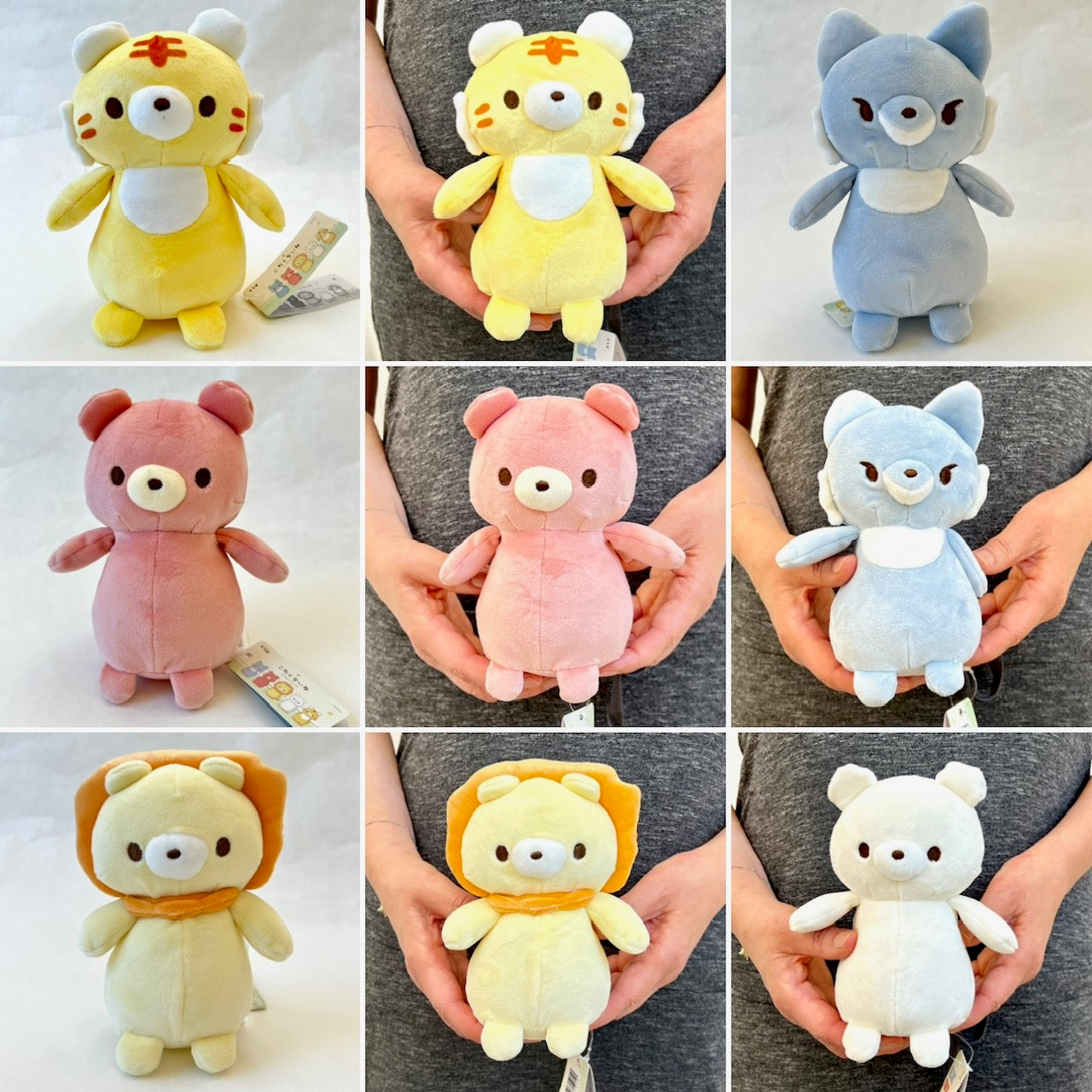 63400 ZOO ANIMAL PLUSH-5 – BCmini