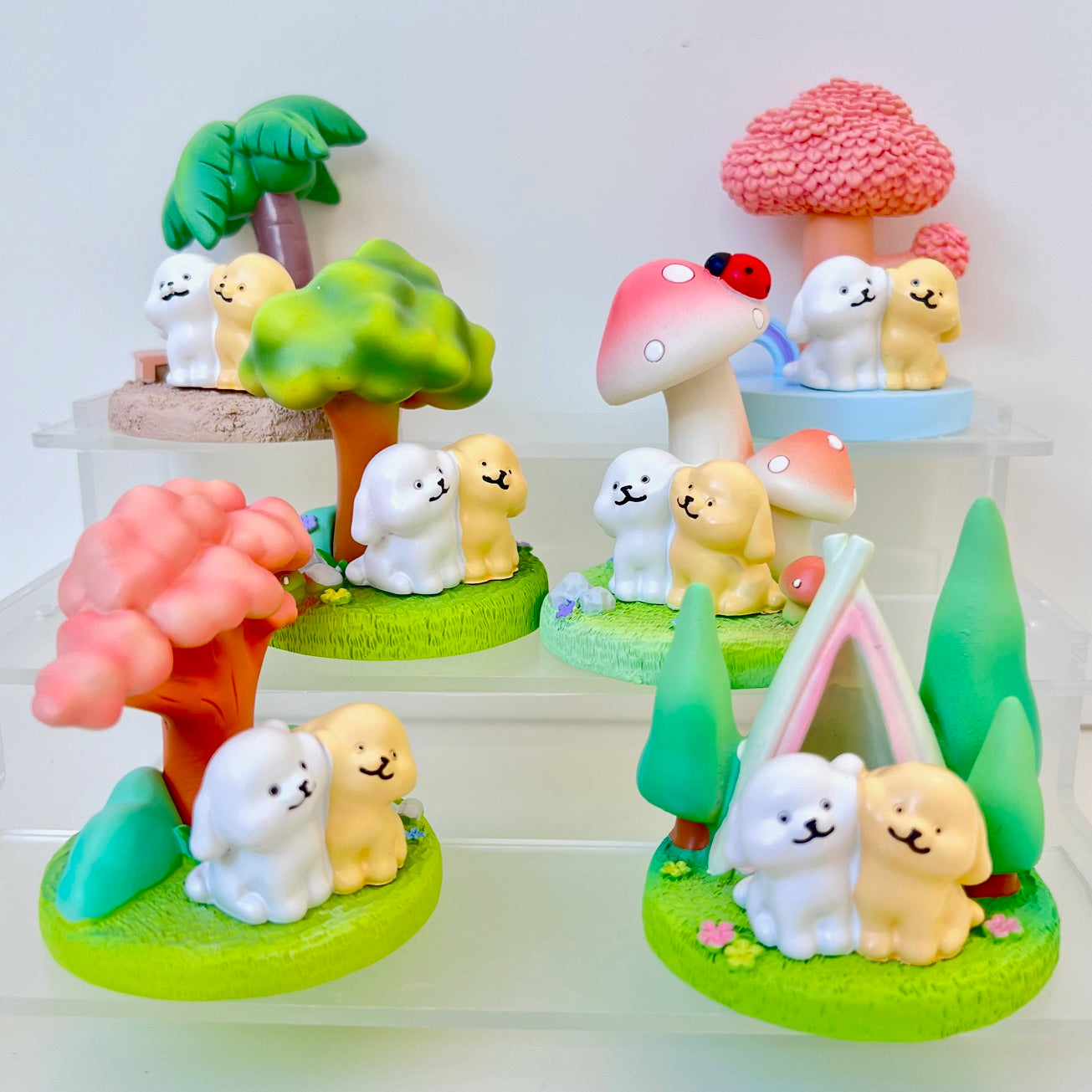 71204 PUPPY LANDSCAPE FIGURINE BLIND BOX-6