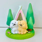 71204 PUPPY LANDSCAPE FIGURINE BLIND BOX-6