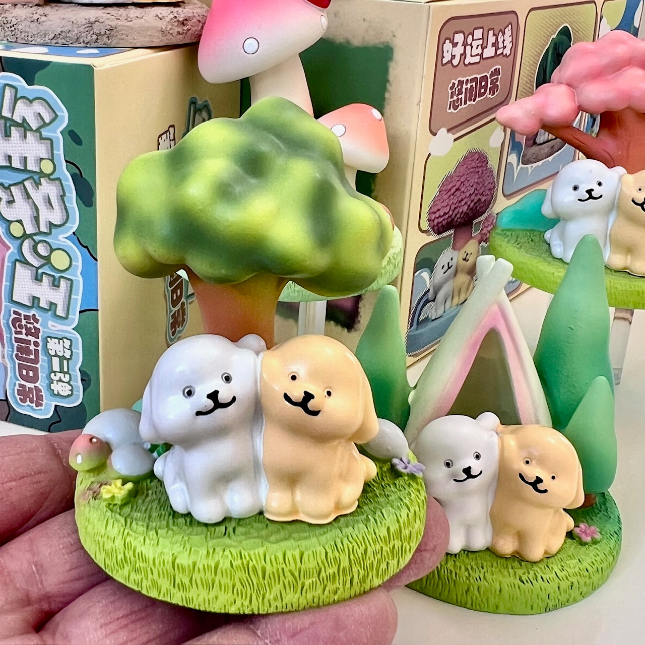 71204 PUPPY LANDSCAPE FIGURINE BLIND BOX-6