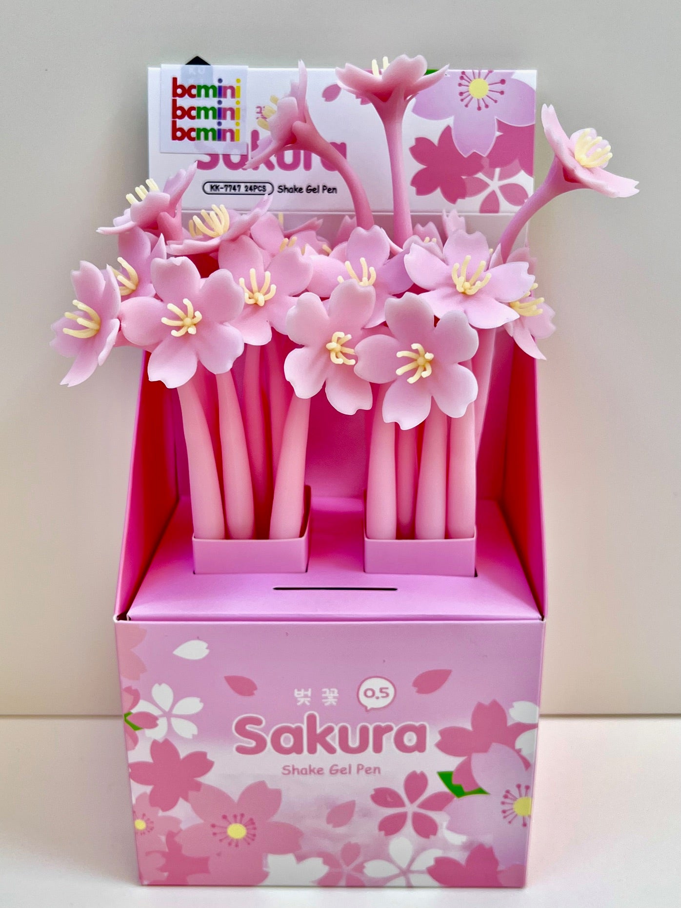 22612 SAKURA CHERRY BLOSSOM WIGGLE GEL PEN-24