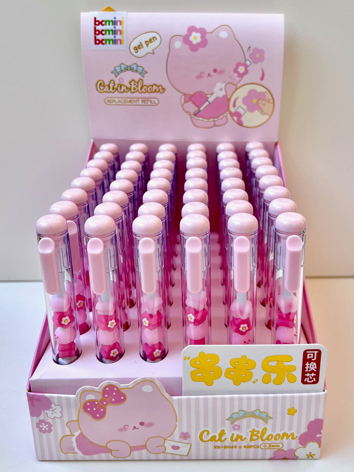 22620 SAKURA CAT GEL PEN-48