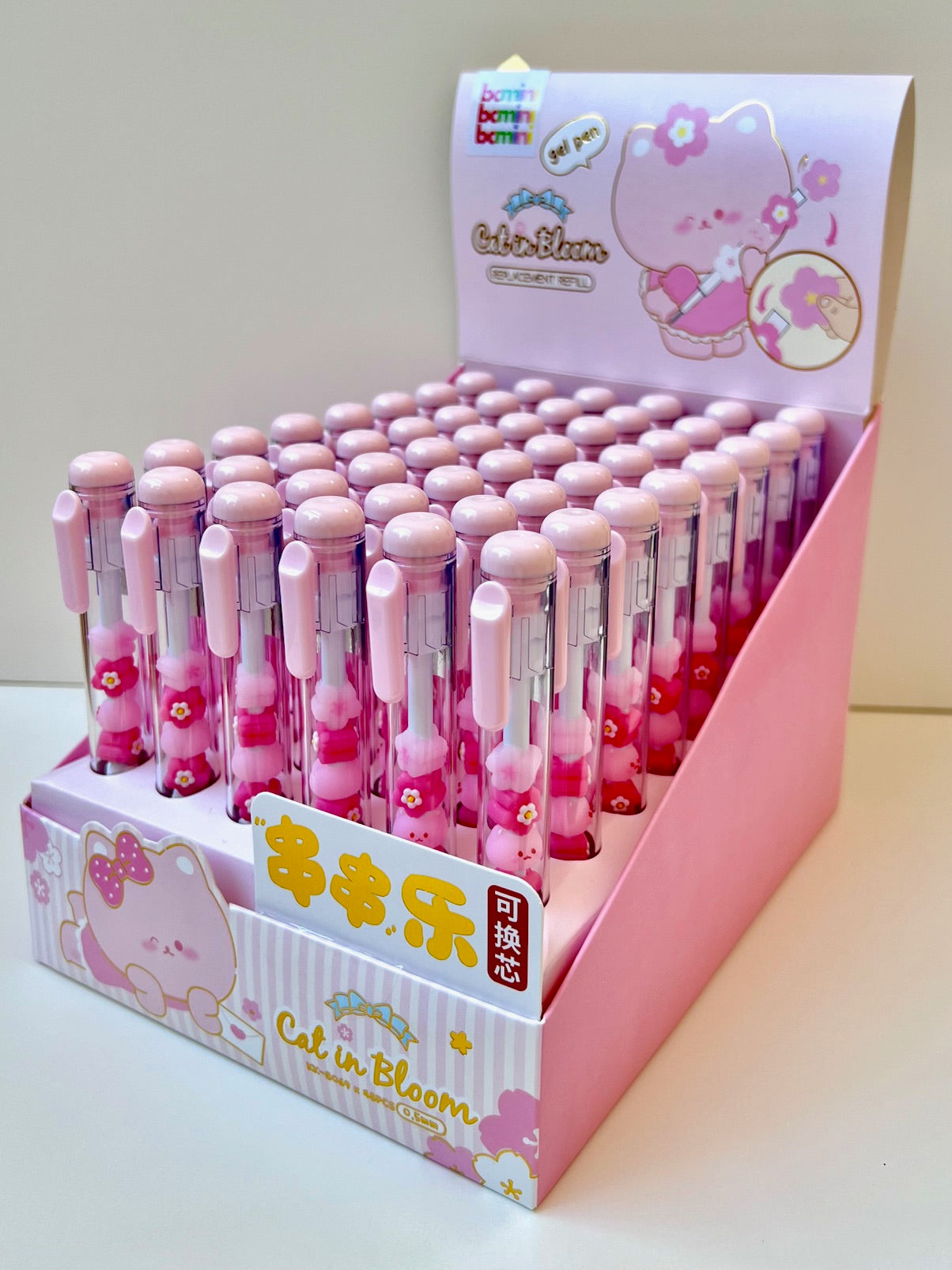 22620 SAKURA CAT GEL PEN-48