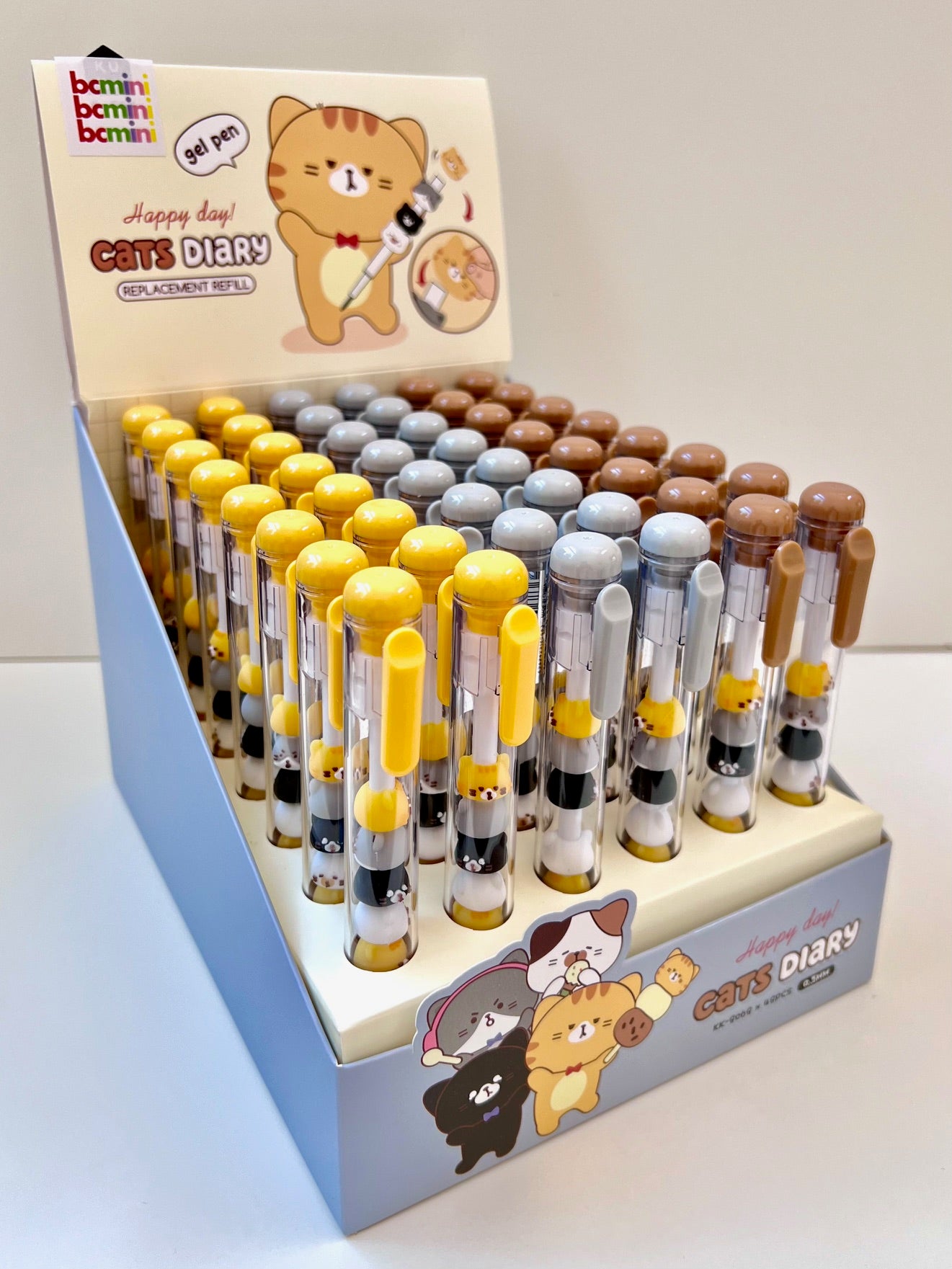 22621 CAT STACK GEL PEN-48