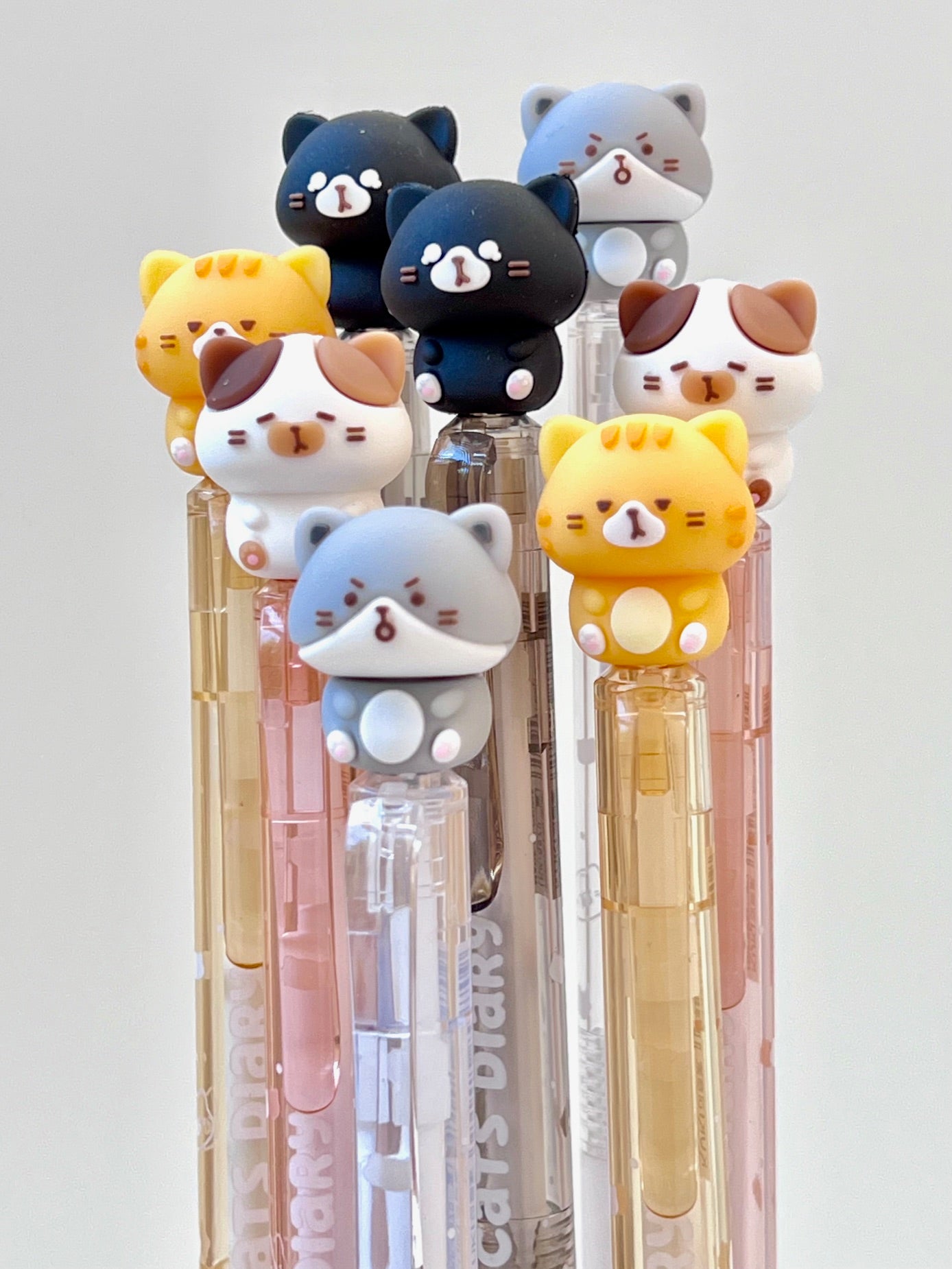 22628 CAT DIARY RETRACTABLE GEL PEN-24