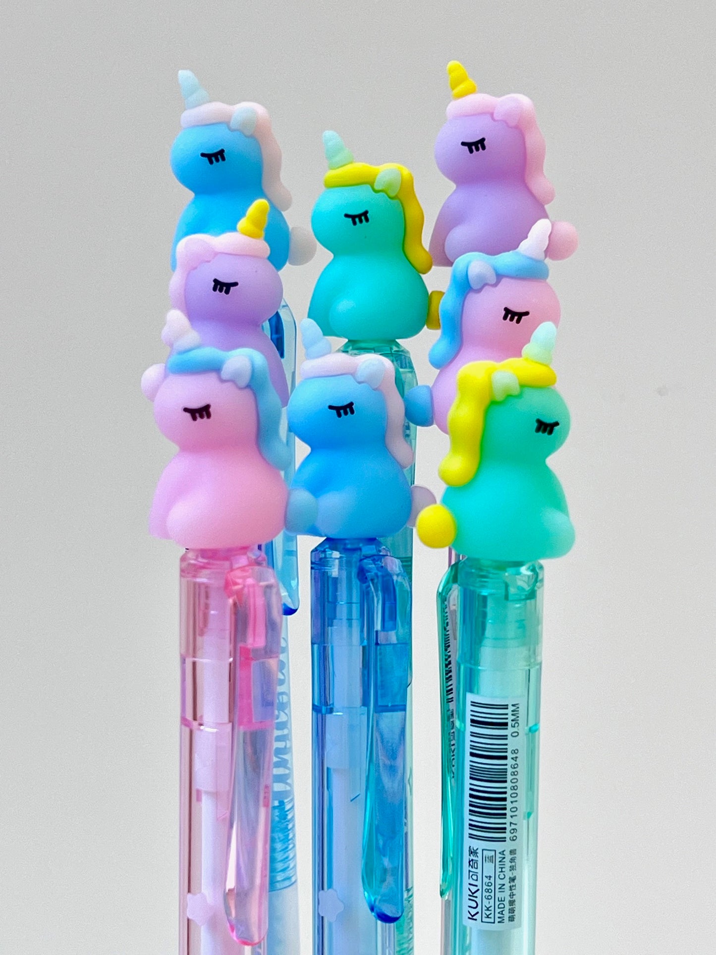 22629 UNICORN RETRACTABLE GEL PEN-24